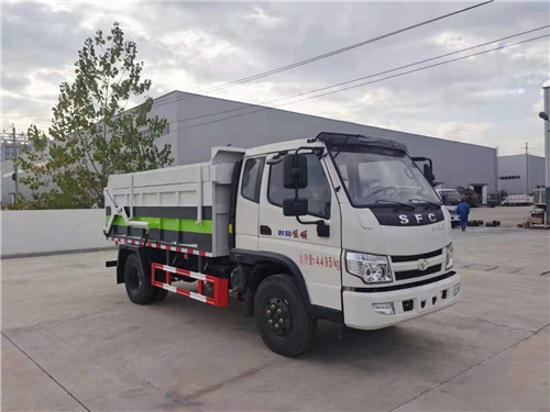 地下室專(zhuān)用，純工程車(chē)底盤(pán),時(shí)風(fēng)壓縮式對(duì)接垃圾車(chē)推薦