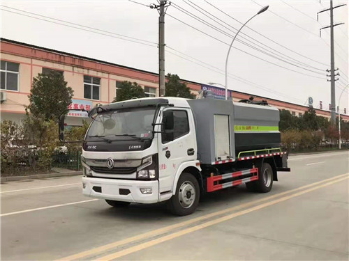國六東風(fēng)凱普特9方清洗吸污車，兩用車