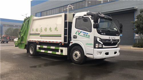 8方純電動(dòng)壓縮式垃圾車(chē)一車(chē)多用