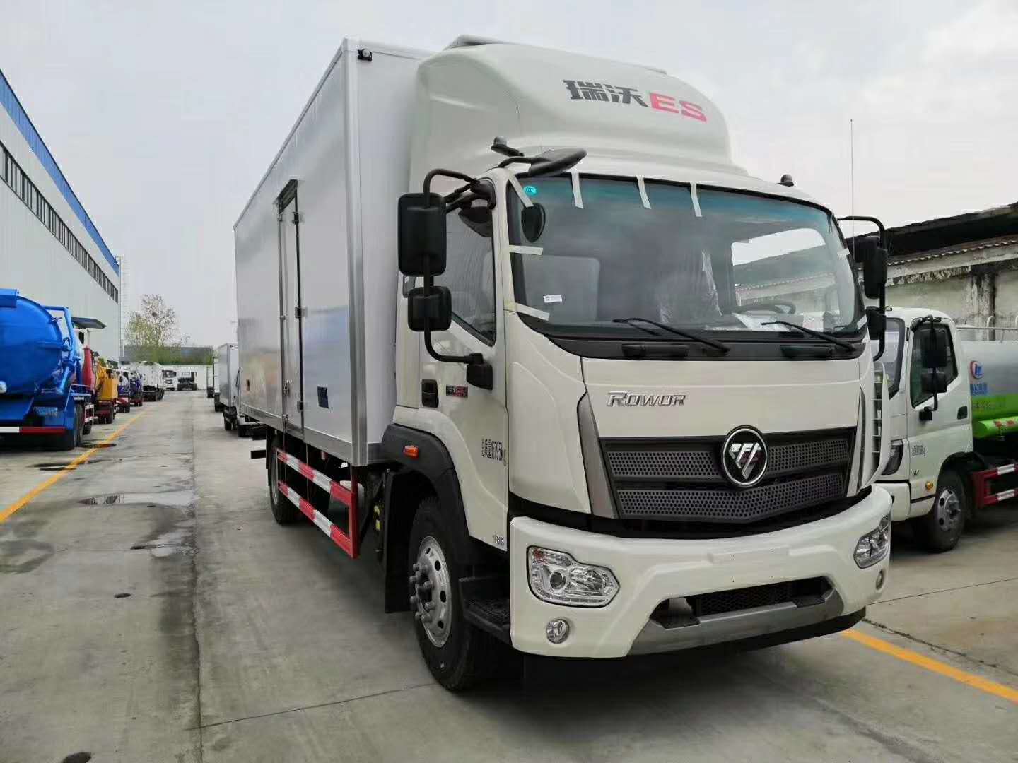 福田瑞沃6.8米冷藏車(chē)同級(jí)別性?xún)r(jià)比最高，整車(chē)不超重