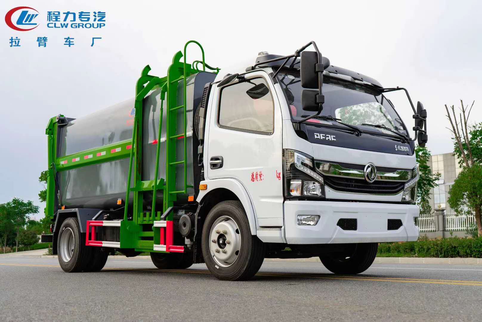 今日推薦:國(guó)六東風(fēng)3800軸距側(cè)裝掛桶壓縮垃圾車