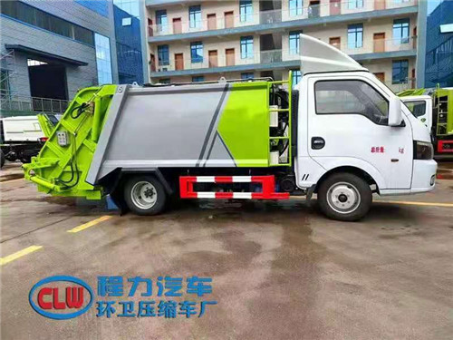 C證能駕駛室，國六東風(fēng)途逸3-4方壓縮垃圾車（柴油）推薦