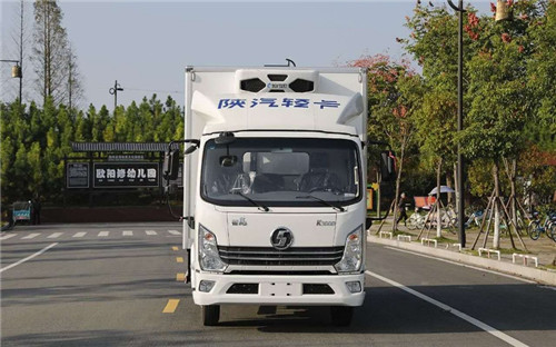 國六陜汽德龍160馬力冷藏車藍牌，C照能開的冷藏車