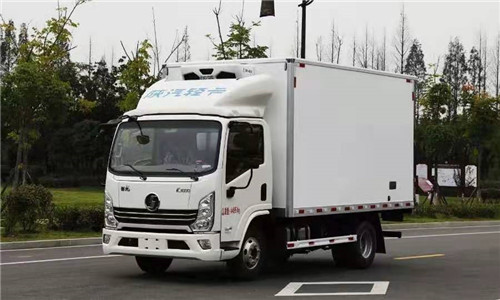 陜汽輕卡徳龍K3000國六130馬力冷藏車，藍牌不超重，現(xiàn)車多多，歡迎訂購