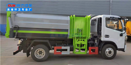 東風(fēng)小多利卡國(guó)六掛桶垃圾車(chē)圖片參數(shù)介紹