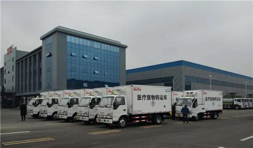 程力醫(yī)療廢物轉(zhuǎn)運車熱銷后疫情專業(yè)市場。